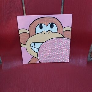 Bobby Jack Bubblegum Rhinestoned Canvas